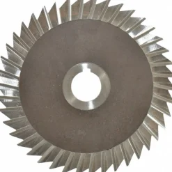 Side Chip Saw: 6" Blade Dia, 1/8" Blade Thickness, 1" Arbor Hole Dia, 42 Teeth, High Speed Steel
