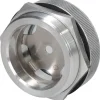 1-3/8" Sight Dia, 1-7/8" Thread, 1-1/8" Long, Low Pressure Hole Mount, With Reflector, Sight Glass & Flow Sight
