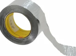 Silver Aluminum Foil Tape: 2" Wide, 4.6 mil Thick