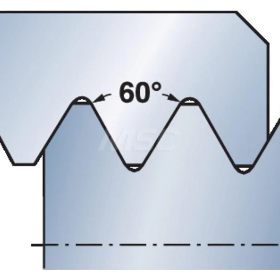 Single Point Threading Tool: 0.0382" Min Thread Dia, 20 TPI, 0.0268" Cut Depth, Internal, Solid Carbide