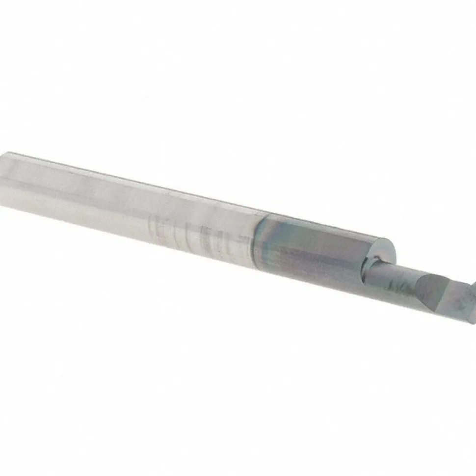 Single Point Threading Tool: 0.2" Min Thread Dia, 16 to 40 TPI, 0.4" Cut Depth, Internal, Solid Carbide