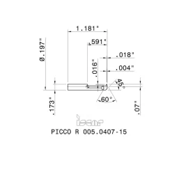 Single Point Threading Tool: 0.1969
