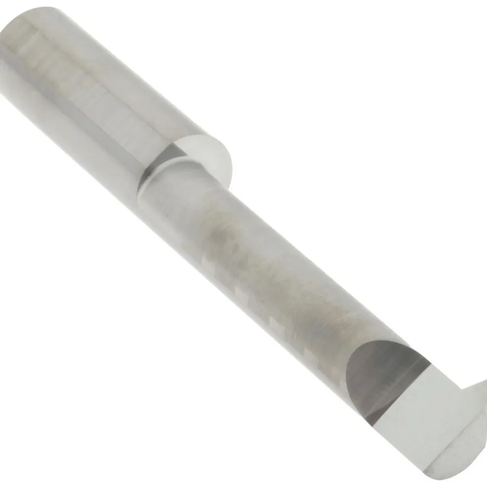 Single Point Threading Tool: 0.49" Min Thread Dia, 8 to 32 TPI, 2" Cut Depth, Internal, Solid Carbide