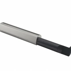 Single Point Threading Tool: 0.36" Min Thread Dia, 8 to 32 TPI, 1" Cut Depth, Internal, Solid Carbide