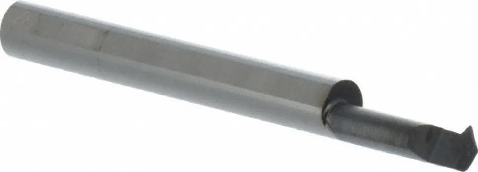 Single Point Threading Tool: 0.12" Min Thread Dia, 24 to 56 TPI, 0.6" Cut Depth, Internal, Solid Carbide