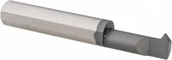 Single Point Threading Tool: 0.36" Min Thread Dia, 8 to 32 TPI, 0.75" Cut Depth, Internal, Solid Carbide