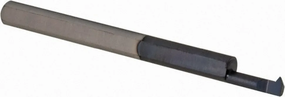 Single Point Threading Tool: 0.09" Min Thread Dia, 32 to 64 TPI, 0.2" Cut Depth, Internal, Solid Carbide