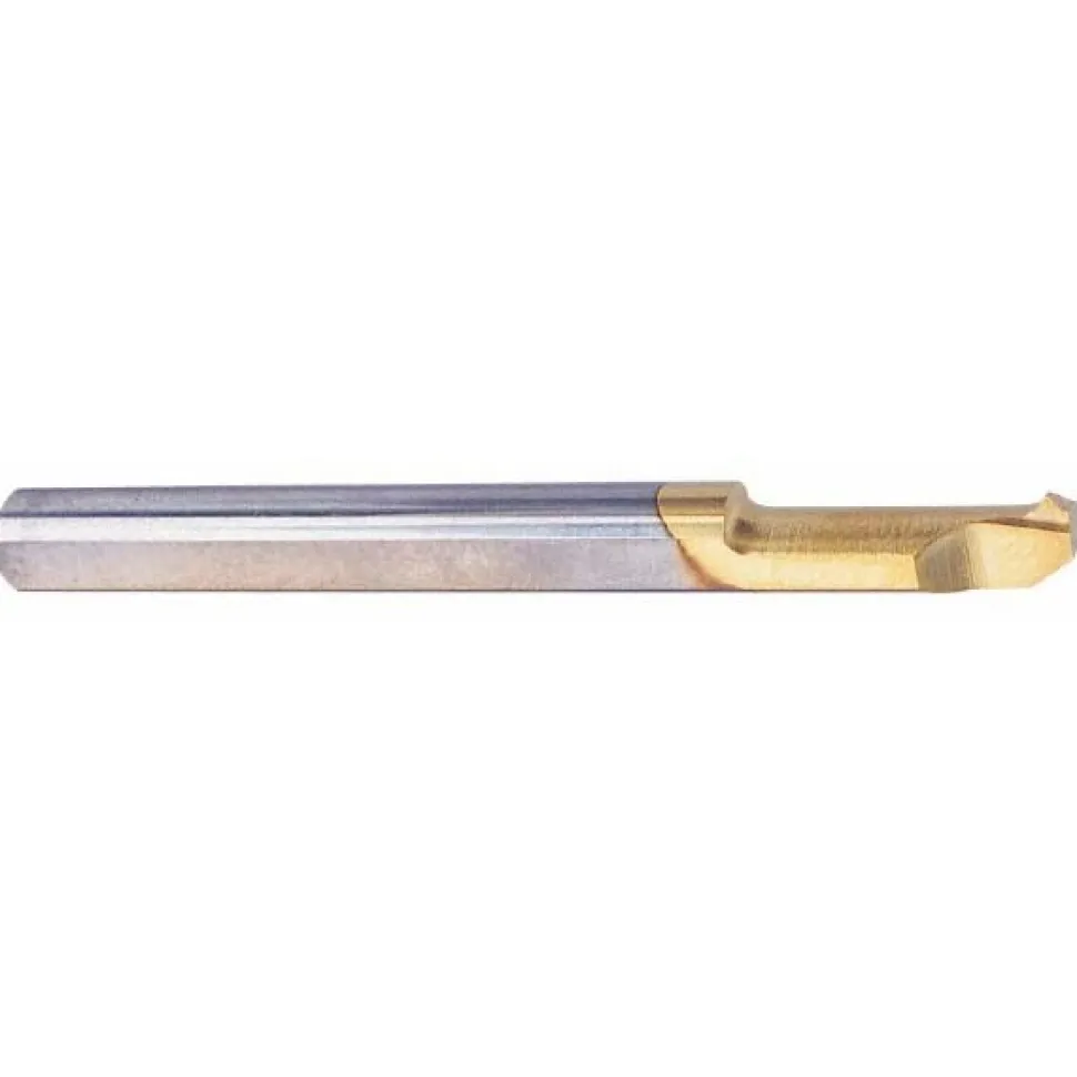 Single Point Threading Tool: 0.24" Min Thread Dia, 16 to 48 TPI, 0.59" Cut Depth, Internal, Solid Carbide