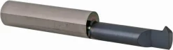 Single Point Threading Tool: 0.32" Min Thread Dia, 10 to 32 TPI, 1" Cut Depth, Internal, Solid Carbide