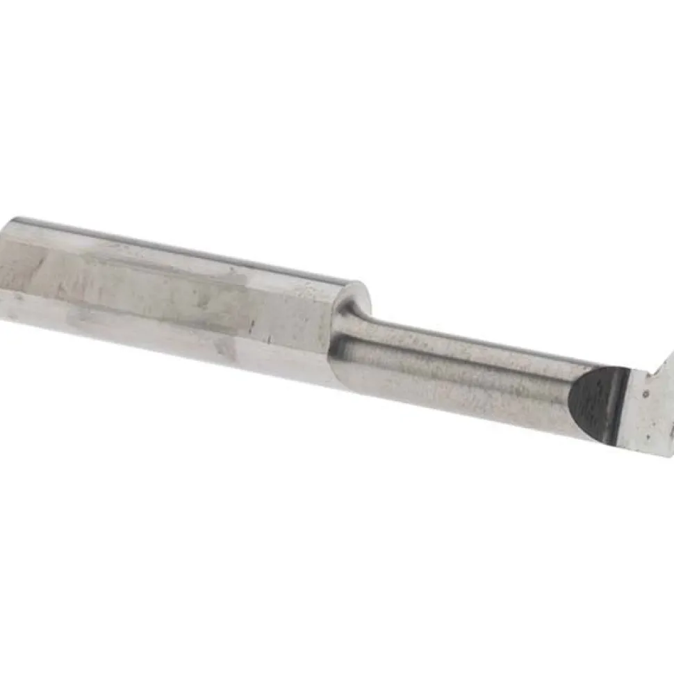Single Point Threading Tool: 0.36" Min Thread Dia, 10 to 32 TPI, 1" Cut Depth, Internal, Solid Carbide