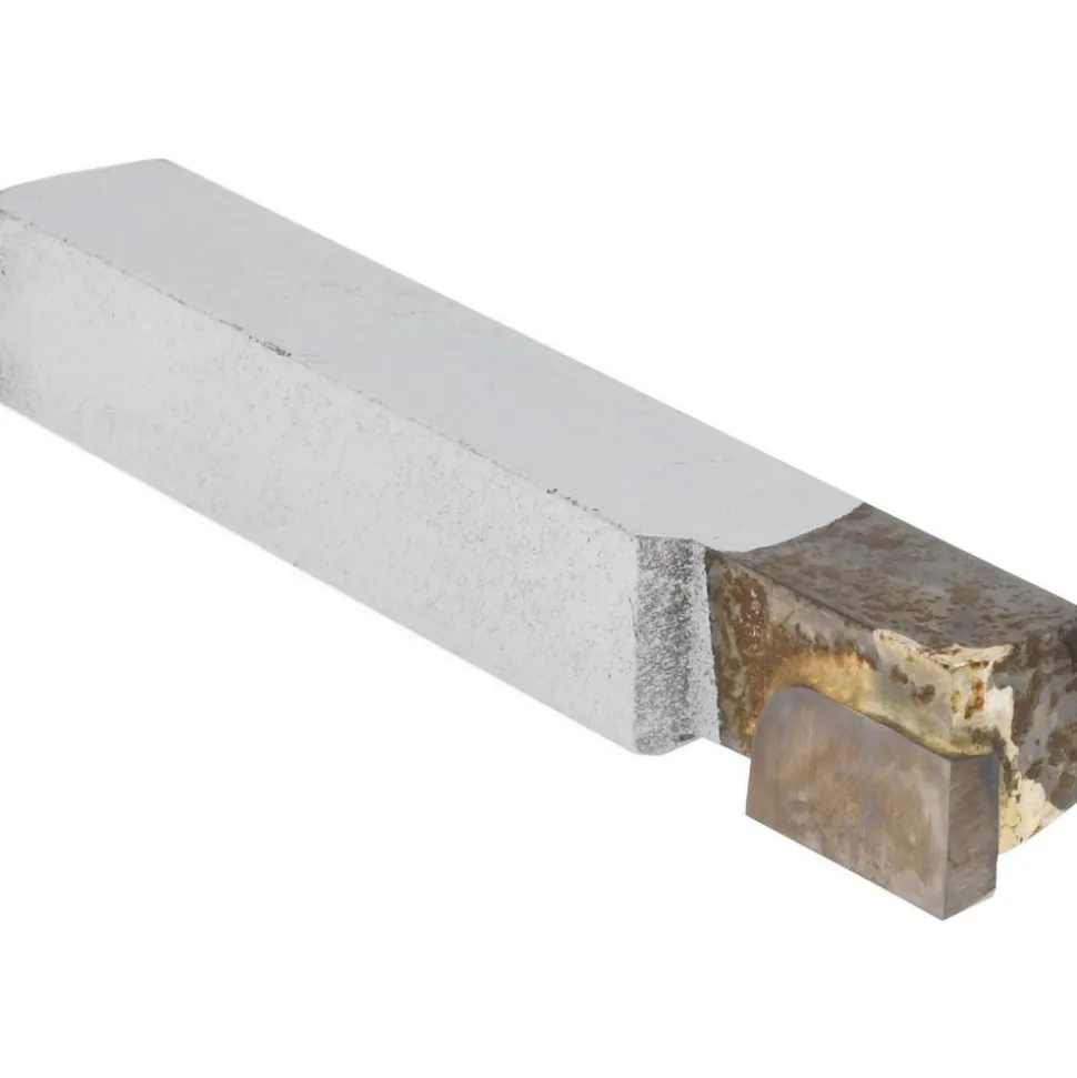 Single Point Tool Bit: AL-6, 3/8" Shank Width, 3/8" Shank Height, C2 Solid Carbide Tip, Left Hand