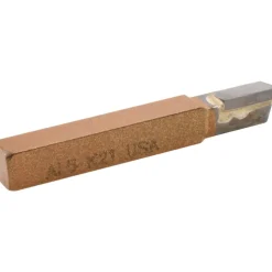 Single Point Tool Bit: AL-5, 5/16" Shank Width, 5/16" Shank Height, K21 Solid Carbide Tip, Left Hand