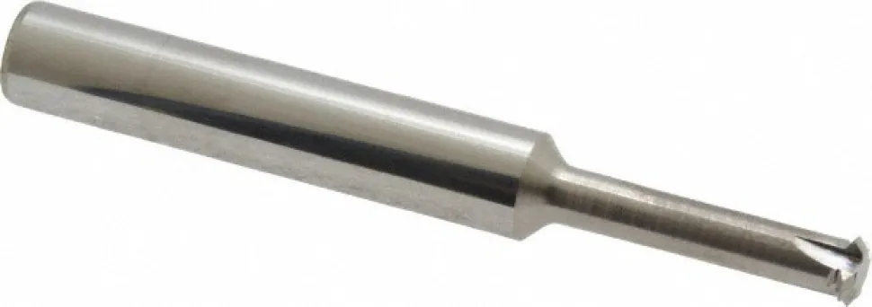 Single Profile Thread Mill: 3/8-14 to 3/8-40, 14 to 40 TPI, Internal & External, 4 Flutes, Solid Carbide