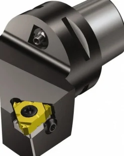 Size C4, 50mm Head Length, 27mm Ctr to Cutting Edge, Right Hand External Modular Threading Cutting Unit Head