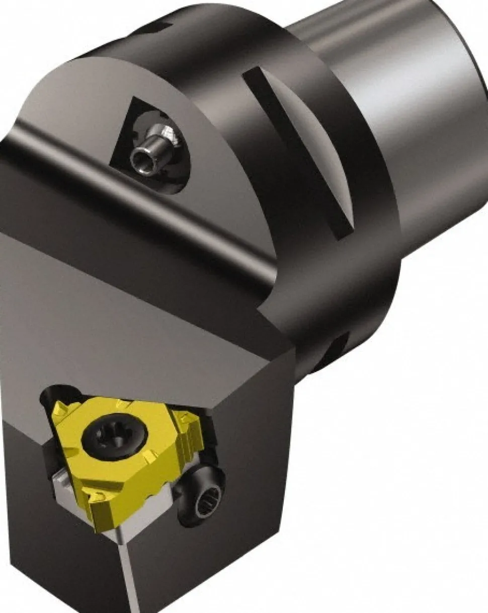 Size C4, 50mm Head Length, 27mm Ctr to Cutting Edge, Right Hand External Modular Threading Cutting Unit Head