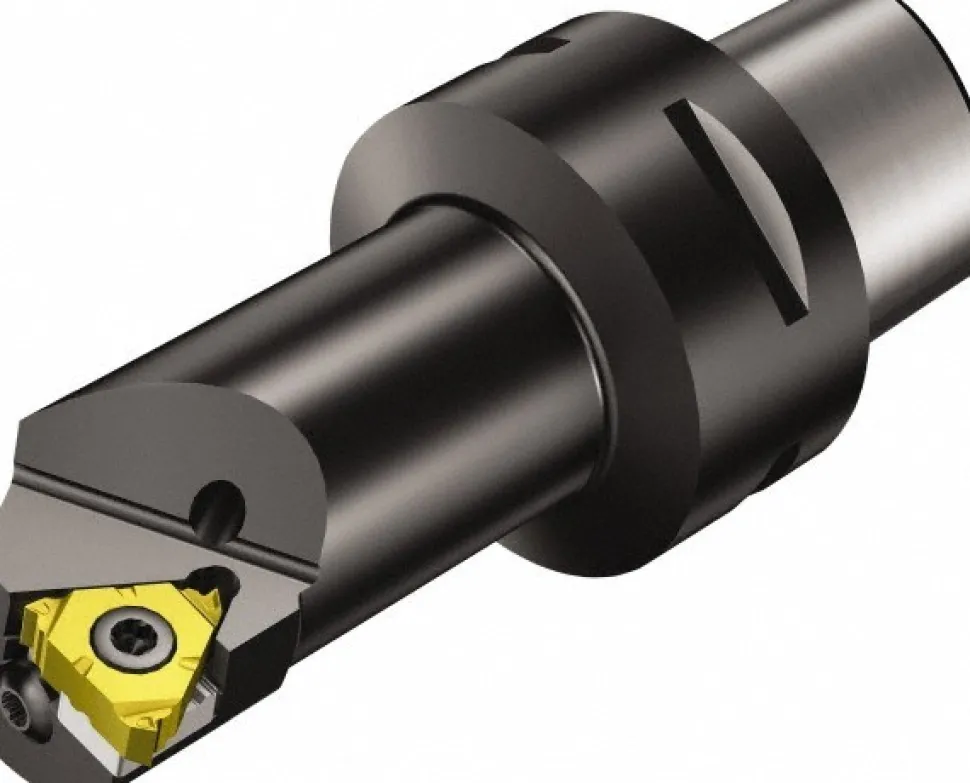 Size C4, 60mm Head Length, 12mm Ctr to Cutting Edge, Right Hand External Modular Threading Cutting Unit Head
