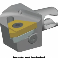 Size KM16, 20mm Head Length, 10mm Ctr to Cutting Edge, Right Hand External Modular Threading Cutting Unit Head