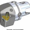 Size KM50TS, 50mm Head Length, 35mm Ctr to Cutting Edge, Left Hand External Modular Threading Cutting Unit Head