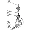 Size 25, 25mm Head Length, 17mm Ctr to Cutting Edge, Right Hand External Modular Threading Cutting Unit Head
