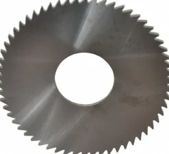 Slitting & Slotting Saw: 3" Dia, 0.0781" Thick, 60 Teeth, Solid Carbide