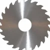 Slitting & Slotting Saw: 2" Dia, 0.0400" Thick, 1/2" Arbor Hole, 24 Teeth, Solid Carbide