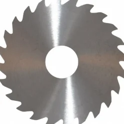 Slitting & Slotting Saw: 2" Dia, 0.0400" Thick, 1/2" Arbor Hole, 24 Teeth, Solid Carbide