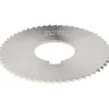 Slitting & Slotting Saw: 2-3/4" Dia, 0.0640" Thick, 1" Arbor Hole, 56 Teeth, High Speed Steel