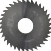 Slitting & Slotting Saw: 1-3/4" Dia, 1/16" Thick, 1/2" Arbor Hole, 36 Teeth, Solid Carbide