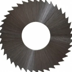 Slitting & Slotting Saw: 1" Dia, 0.0469" Thick, 3/8" Arbor Hole, 40 Teeth, Cobalt