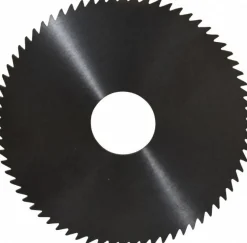 Slitting & Slotting Saw: 4" Dia, 0.0781" Thick, 72 Teeth, Solid Carbide