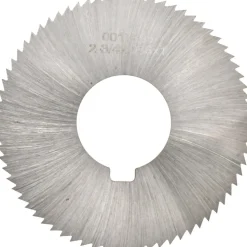 Slitting & Slotting Saw: 2-3/4" Dia, 0.0360" Thick, 1" Arbor Hole, 72 Teeth, High Speed Steel