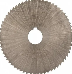Slitting & Slotting Saw: 5" Dia, 0.0781" Thick, 64 Teeth, Cobalt