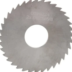 Slitting & Slotting Saw: 2" Dia, 1/16" Thick, 5/8" Arbor Hole, 36 Teeth, Solid Carbide