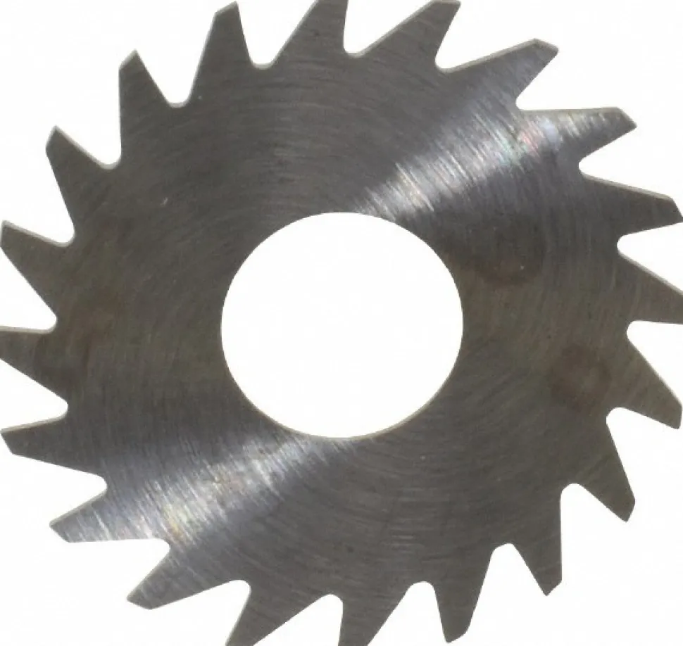 Slitting & Slotting Saw: 3/4" Dia, 0.0140" Thick, 1/4" Arbor Hole, 20 Teeth, Solid Carbide
