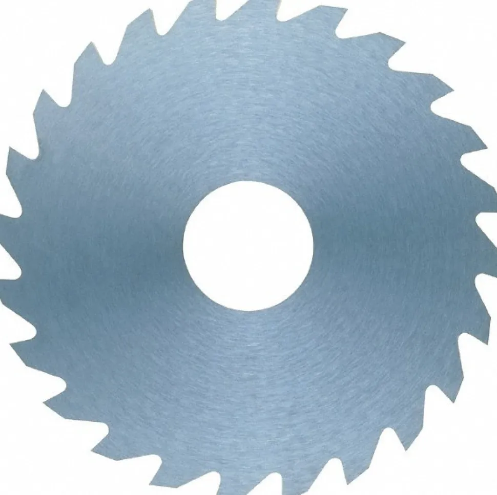 Slitting & Slotting Saw: 3/4" Dia, 0.0937" Thick, 1/4" Arbor Hole, 10 Teeth, Solid Carbide