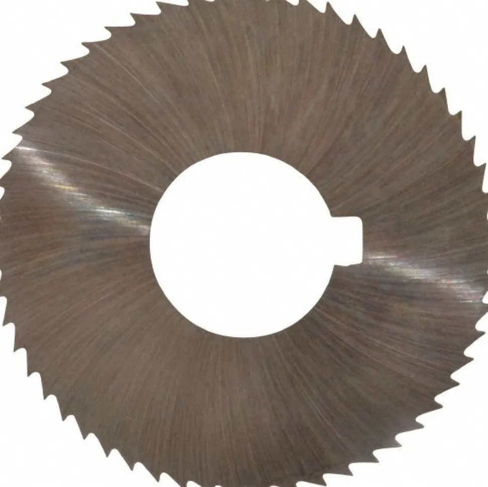 Slitting & Slotting Saw: 2-3/4" Dia, 0.0450" Thick, 1" Arbor Hole, 56 Teeth, High Speed Steel