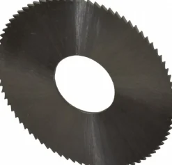 Slitting & Slotting Saw: 1-1/2" Dia, 0.0250" Thick, 1/2" Arbor Hole, 80 Teeth, High Speed Steel