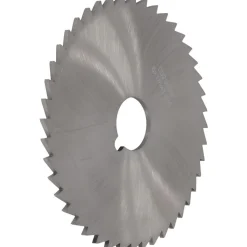 Slitting & Slotting Saw: 6" Dia, 1/8" Thick, 1-1/4" Arbor Hole, 44 Teeth, High Speed Steel