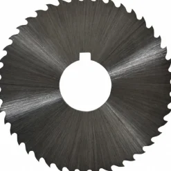 Slitting & Slotting Saw: 1-3/4" Dia, 0.0400" Thick, 1/2" Arbor Hole, 44 Teeth, Cobalt