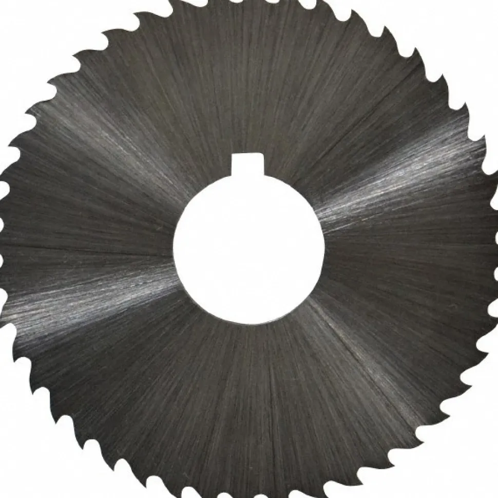 Slitting & Slotting Saw: 1-3/4" Dia, 0.0400" Thick, 1/2" Arbor Hole, 44 Teeth, Cobalt
