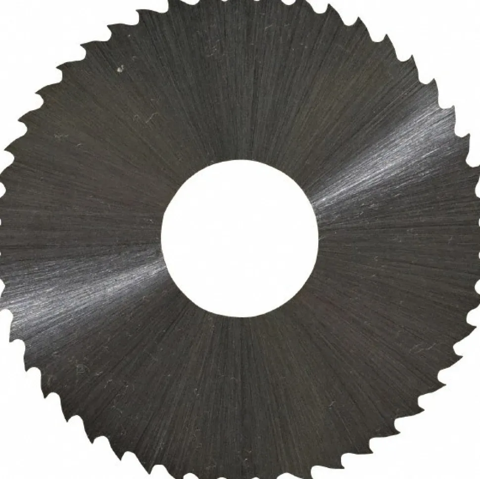 Slitting & Slotting Saw: 2" Dia, 0.0200" Thick, 5/8" Arbor Hole, 48 Teeth, High Speed Steel
