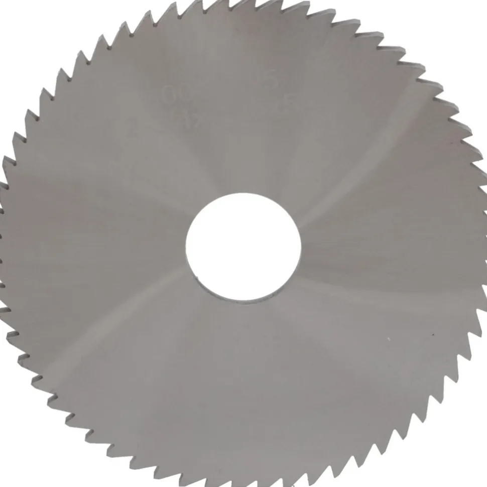 Slitting & Slotting Saw: 2-3/4" Dia, 1/8" Thick, 5/8" Arbor Hole, 60 Teeth, Solid Carbide