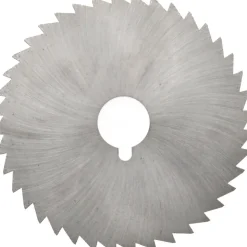 Slitting & Slotting Saw: 5" Dia, 3/64" Thick, 1" Arbor Hole, 40 Teeth, High Speed Steel