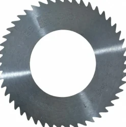 Slitting & Slotting Saw: 2" Dia, 1/16" Thick, 48 Teeth, Solid Carbide