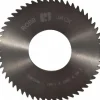 Slitting & Slotting Saw: 2-1/2" Dia, 0.0937" Thick, 56 Teeth, Solid Carbide