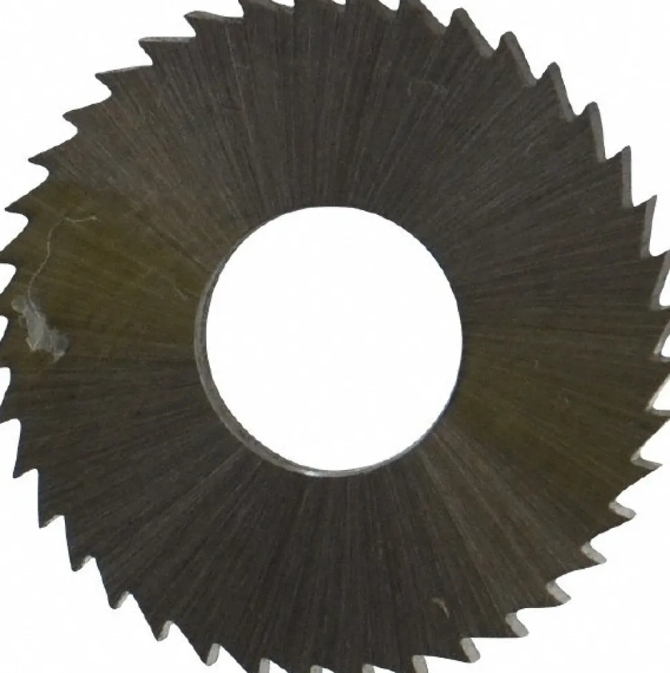 Slitting & Slotting Saw: 1" Dia, 0.0938" Thick, 3/8" Arbor Hole, 40 Teeth, Cobalt