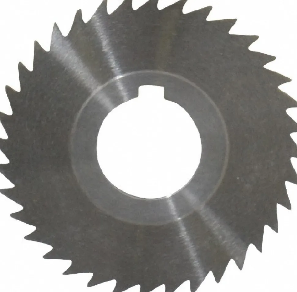 Slitting & Slotting Saw: 3" Dia, 3/64" Thick, 1" Arbor Hole, 36 Teeth, High Speed Steel