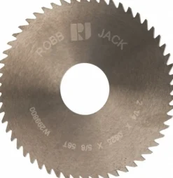 Slitting & Slotting Saw: 2-1/4" Dia, 1/16" Thick, 5/8" Arbor Hole, 56 Teeth, Solid Carbide