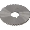 Slitting & Slotting Saw: 1-3/4" Dia, 0.0938" Thick, 1/2" Arbor Hole, 56 Teeth, Cobalt