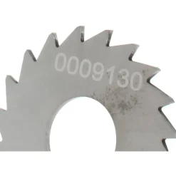 Slitting & Slotting Saw: 1" Dia, 0.0313" Thick, 3/8" Arbor Hole, 20 Teeth, Solid Carbide